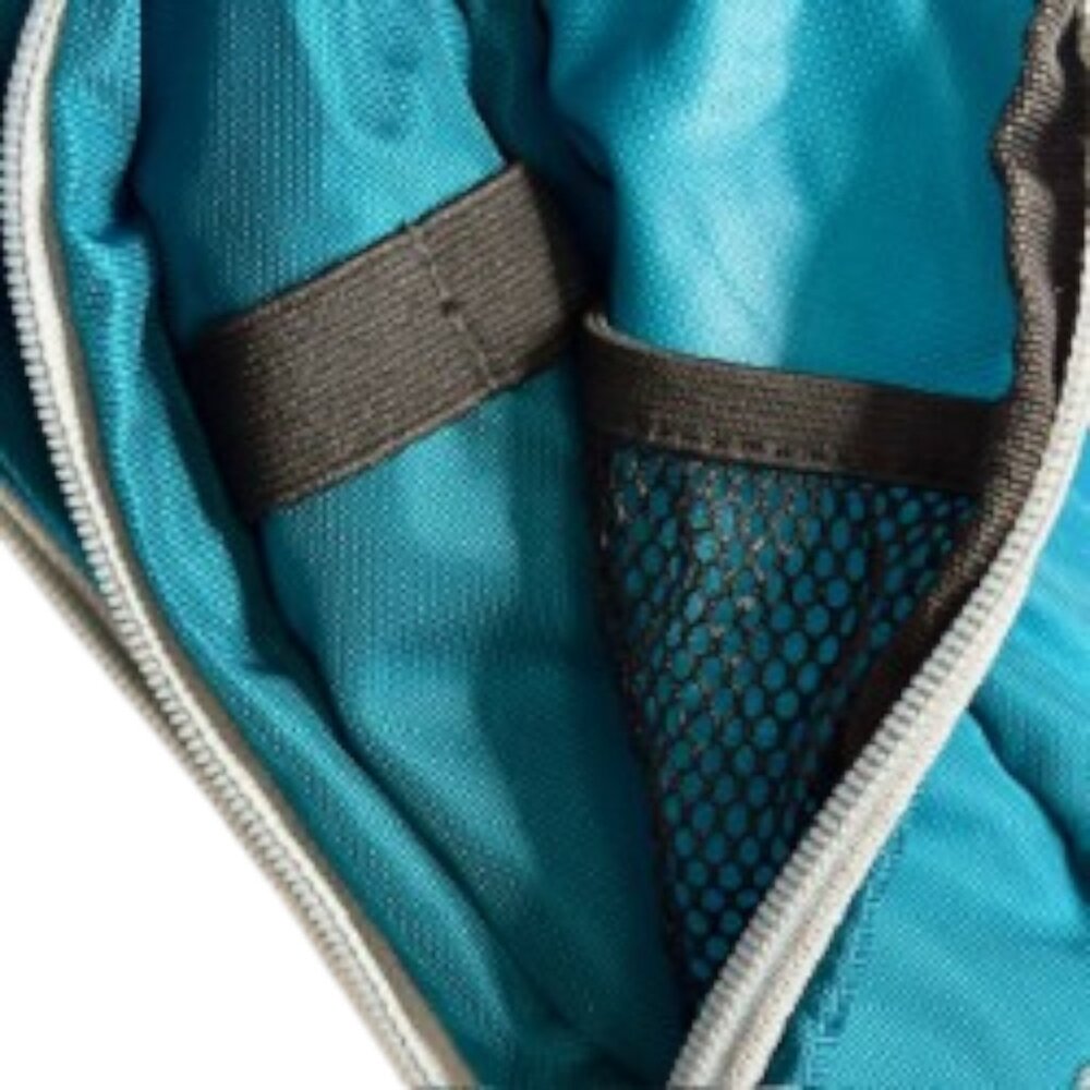 L.L. Bean Unisex Travel Toiletry Organizer - Turquoise - L - 12½"H x 11½"W x 4" - Picture 9 of 11